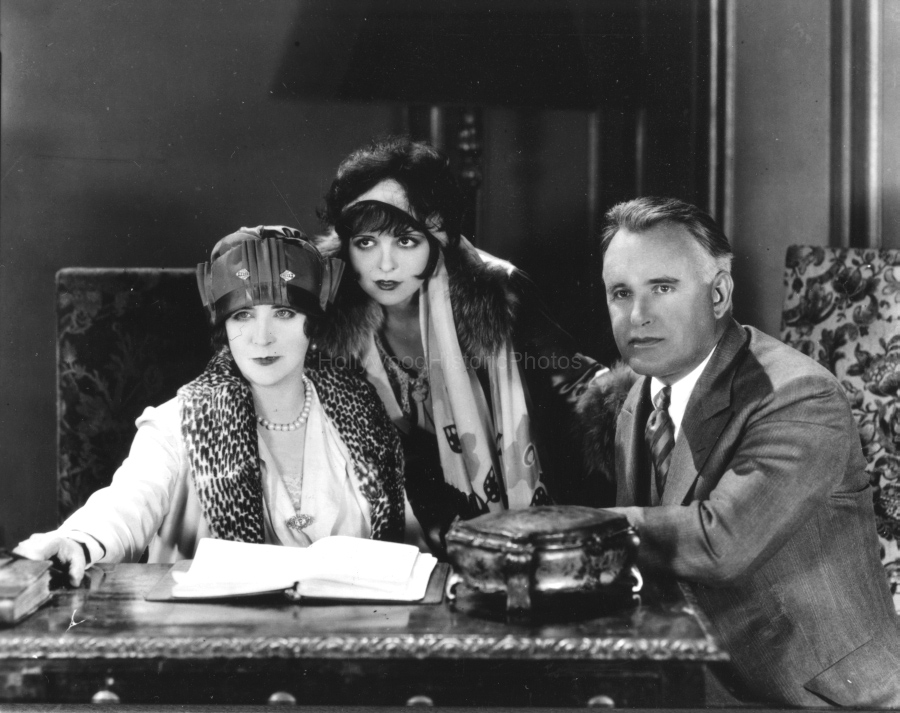 Clara Bow 1927 7 With director Clarence Badger wm.jpg